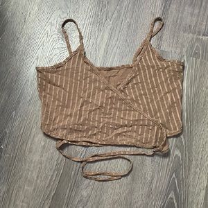 Shimmer crop top